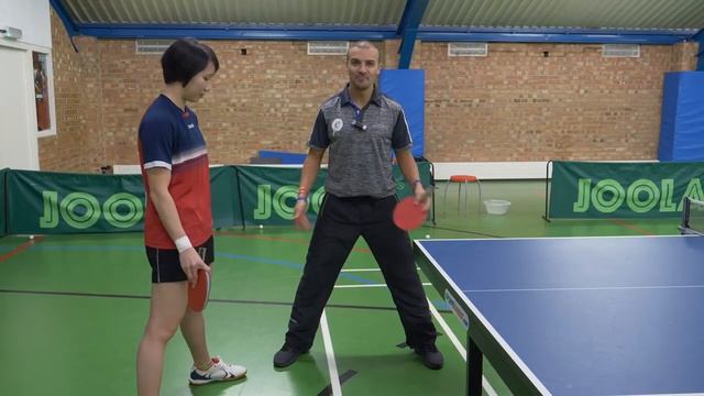 Modern Penhold - SWIVEL Backhand by International Table Tennis Guest with eBaTT смотреть онлайн