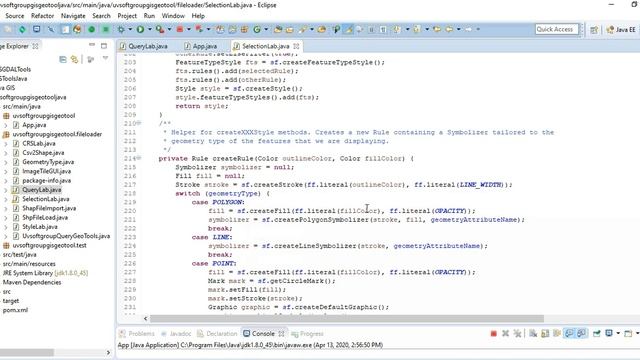 6_7:Java & Java Swing GIS programming | GeoTools GDAL OGR | PostGIS PostgreSQL смотреть онлайн