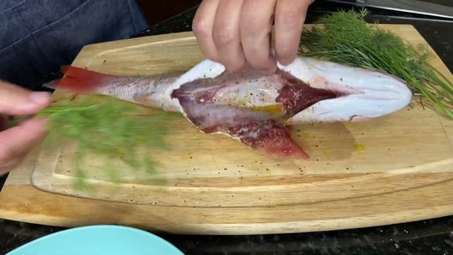 How to Grill Whole Red Snapper | Grilled Red Snapper смотреть онлайн