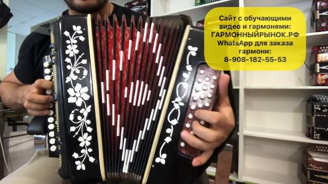 Коробейники РАЗБОР на гармони | шуйская гармонь | Гармонь Чайка смотреть онлайн