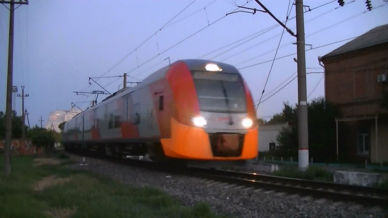 Электропоезд "Ласточка" ЭС1-049 смотреть онлайн