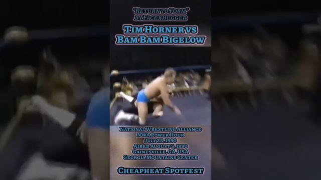 Bam Bam Bigelow vs Tim Horner (NWA)