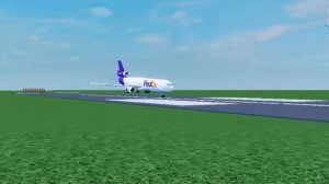 FedEx Flight 80  (Roblox Crash Animation)