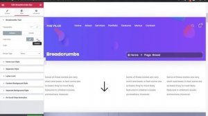 How to add BREADCRUMBS to your Elementor based WordPress Website using The Plus Addons?