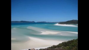 Sights of Australia - Whitehaven Beach. Достопримечательности Австралии - Пляж Уайтхевен.