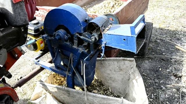 Щепорез Веткоруб самодельный Конструкция Работа
