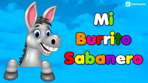 Villancico Mi Burrito Sabanero - Marco, Navidad, con mi burrito sabanero voy camino de belen