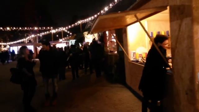 Австрия #110: Мой самый любимый рождественский базарчик на Karlsplatz ночью смотреть онлайн