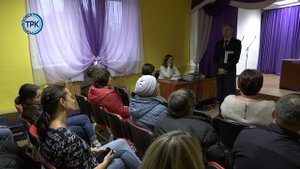 Встреча  с жителями поселка Ширинский