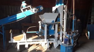 Вибропресс для производства тротуарной плитки и блоков