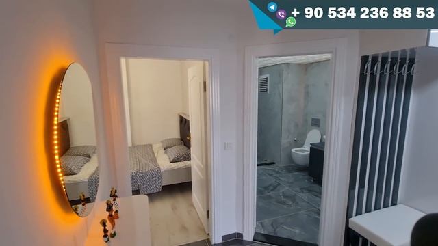 ОЧЕНЬ НЕДОРОГО квартира в Алании в центре КРАСИВАЯ недвижимость в Турции