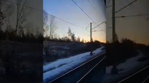 Поездка от о.п. 2000 км до ст. Мисяш на ЭД2Т-0040