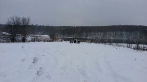 Болотоход, каракат, пневмоход,  на базе иж