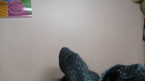 Совместное вязание пончо спицами из пряжи астория Камтекс меланж 2