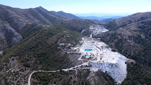 Macedonia - Marble Lake Prilep - Marble Pond (голубое мраморное озеро Прилеп)