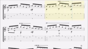 TAB/Sheet: BWV 1008 I. Prelude by Johann Sebastian Bach [PDF + Guitar Pro + MIDI]
