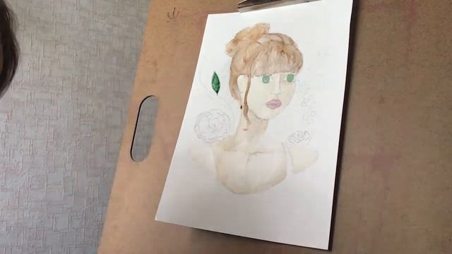 WATERCOLOR SPEEDPAINT || #РИСУЕМВМЕСТЕ