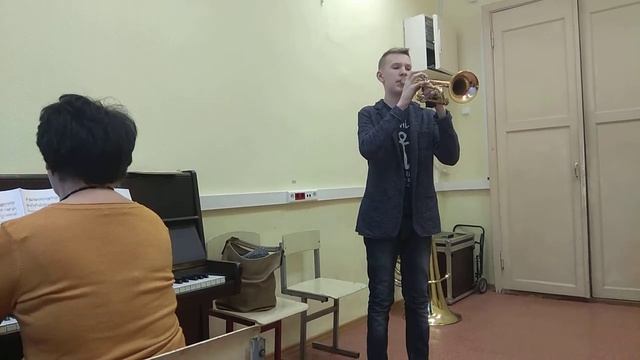 Г. Ф. Телеман Концерт фа мажор, I часть Исполняет Тимошенко Никита смотреть онлайн