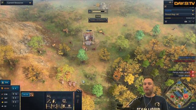 Chinese vs English 1v1s - 2TC/Heavy Econ Openings | Age of Empires 4 смотреть онлайн