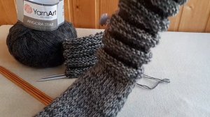 Носки-гармошка. Просто и круто??#каксвязатьноски