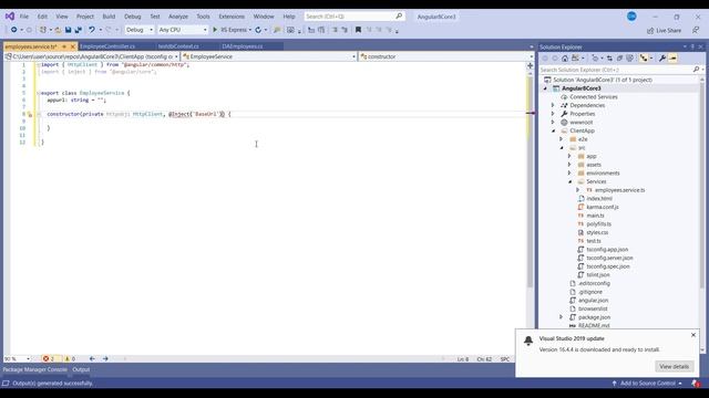 Angular CRUD with .Net Core | Part 1 | LIVE IMPLEMENTATION & OUTPUT #angular