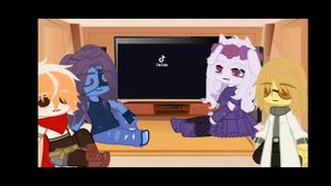 ?undertale react to TikTok's /-/ Gacha Club /-/gcrv /-/