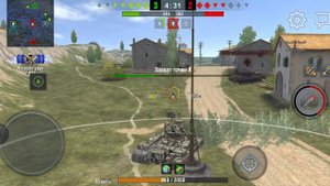 World of Tanks Blitz, танк M-V-Yoh, Мастер в День Рождения, уровень 9й.