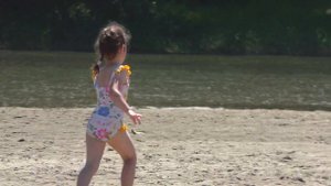 Купаемся на речке Бия 2017 ВЛОГ