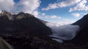 Хроники "Казбекского соло 2". День 2. Лагерь 3000м