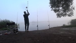 Ждал ждал...и дождался монстра. Рыбалка на донки