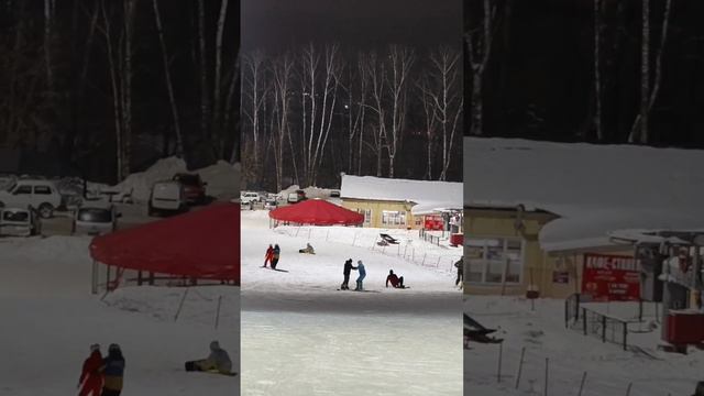 Горнолыжный комплекс Лисья гора в Балашихе | первый опыт на сноуборде | цены на аренду смотреть онлайн