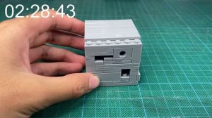 Building the World's Hardest LEGO Puzzle Box! (32 steps)