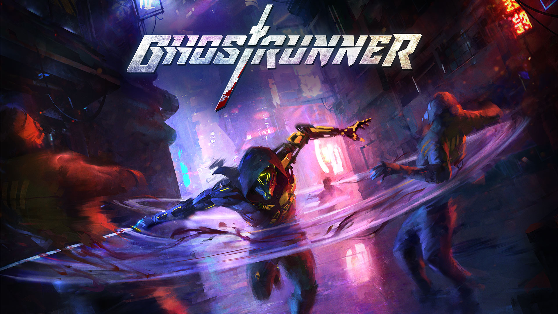 Играем в Ghostrunner (2020) | Неоновые платформы | Серия 3