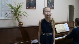 Гречанинов " Подснежник"  Козырева Катя