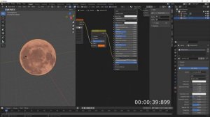 Making a Moon at Night in 1 Minute | Blender 3.1