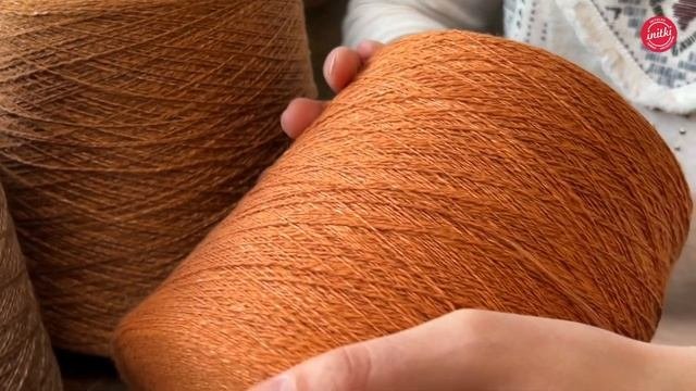 ПРЯЖА ИЗ ЛЬНА И ХЛОПКА - бобинная пряжа для вязания