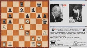 Шахматы. Виктор Корчной "ДАЛ ПРИКУРИТЬ" югославскому Талю!