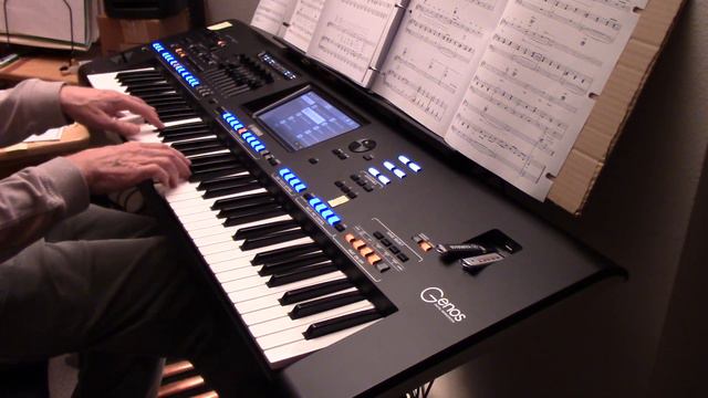 She's Leaving Home - Yamaha Genos смотреть онлайн