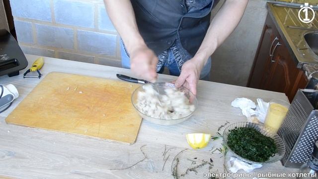 Рыбные котлеты без масла на электрогриле