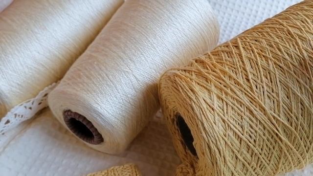 #ВЯЗАНИЕ  Пряжа из Жемчуга? Пожемчужу все Вокруг, Заиграет Пряжа вдруг #бобиннаяпряжа #образцы