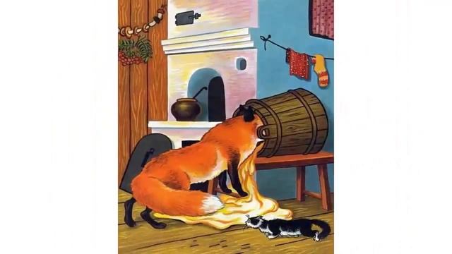 Сказки о лисе. Лиса повитуха. Короткие сказки