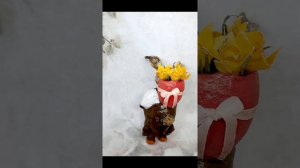 Ватная игрушка