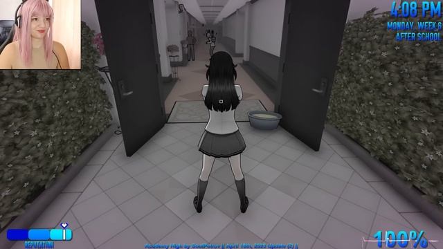 Еще на два шага ближе к финалу в Яндере симулятор Yandere Simulator - Academy High. Часть 3.4 смотреть онлайн