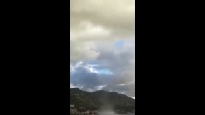 Waterspout Hits Cefalù, Sicily, Italy - Aug. 5, 2020