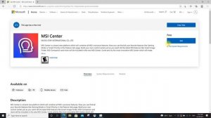 MSI® HOW-TO clean install MSI Center on MSI notebook