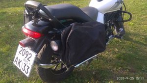 04.2021 Багажник на мотоцикл Bajaj Avenger street 220.