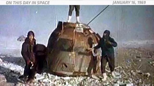 16 de janeiro de 1969   duas naves tripuladas atracaram em órbita pela primeira vez смотреть онлайн