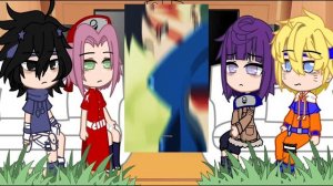 team 7 react to their future children #team7 #naruto