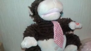 Поющая игрушка обезьянка