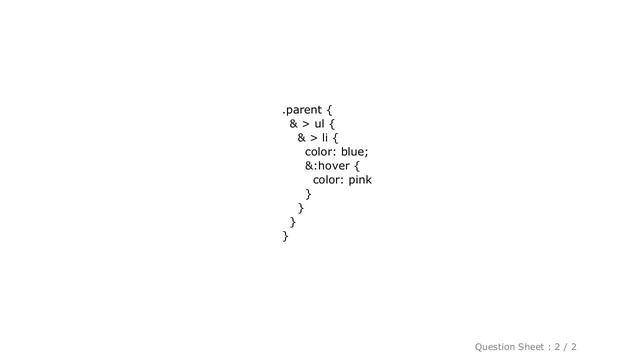 CSS : What does the & mean in an scss selector? смотреть онлайн